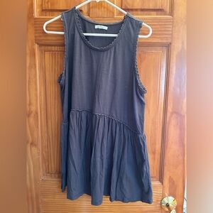 Maurices extra large gray dressy tank top.